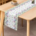thumbnail image 2 of SUNOLIFE Spring Floral Table Runner,Flower Plants Kitchen Dining Table Decoration for Home Party 13 x 60 Inch, 2 of 4