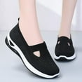 thumbnail image 5 of HeaCare Orthowalk Shoes for Women Orthopedic Arch Support Woven Mesh Breathable Soft Sneakers Slip On Wide Diabetic Footwear, 2025 New Mothers Day Gifts, 5 of 13