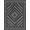 Black And White, Pattern 5, variant on Design&I 5'x7' Washable Area Rug Mens Block Contemporary Abstract Intersecting Lines Sunflower for Dining Room, Under Table, Home Office, Snag-Free, Skid-Resistant