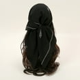 thumbnail image 4 of Yoyauz 35" Large Square Satin Head Scarf - Silk Hair Scarf Square Hair Bandanas Large Scarf Sleeping Head Wraps for Women, 4 of 6