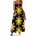 thumbnail image 1 of Vestido sin mangas de sol filipino Traje de verano para mujer Vestidos elegantes y bonitos para mujer Vestidos de verano para damas 2024, 1 of 7