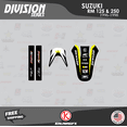 thumbnail image 2 of Kalair GFX Graphics Kit for Suzuki RM125 (1996-1998) Division Series, 2 of 5