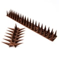 thumbnail image 1 of Tiras de puntas de plástico para gatos, palomas, mapaches, para exteriores, para techo de pared de valla, techo de espinas de plástico anti gato, espina de pájaro, 1 of 5