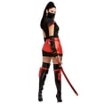 thumbnail image 3 of Sexy Dark Ninja Adult Costume, 3 of 3