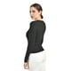 thumbnail image 3 of Blusa de manga larga /Juvenil, 0279 (Negro) negro G, 3 of 4