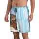 thumbnail image 2 of Balery Funny Cat Taking a Bath Traje de Baño Estilo Hawaiano para Hombre, Shorts de Secado Rápido con Bolsillos-Medium, 2 of 6