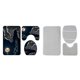 thumbnail image 4 of Shower Curtain, Polyester Mater Toilet Lid Cover Set Bathroom Set, For Bedroom Living Room ANGGREK Otros, 4 of 6