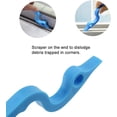 thumbnail image 5 of 2pcs Window Track Cleaning Brushes, Hand-held Groove Gap Cleaning Tools Door Track Kitchen Cleaning Brushes Set(Blue), 5 of 5
