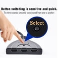 thumbnail image 3 of HDMI Switch 3 in 1 Out, 4K@60Hz HDMI Switcher with 2.6FT HDMI Cable,3 in, 1 out-4K, 3 of 9