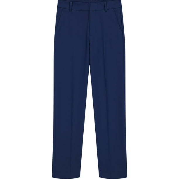 Pantalones Tommy Hilfiger para niños, parte delantera plana, pierna recta, 8 años