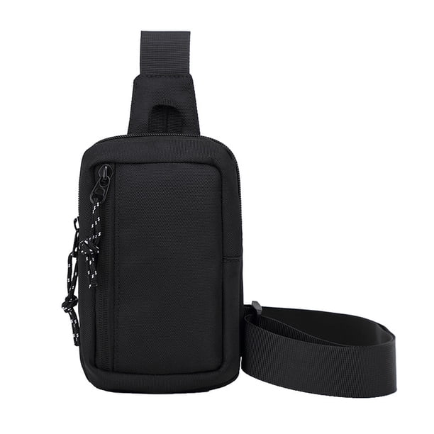 Mochila antirrobo impermeable con correa para el pecho, bolso cruzado para deportes de bicicleta