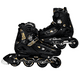 thumbnail image 1 of Patines Fitness Blazer Ajustable Negro con Dorado Grande con Mochila, 1 of 5