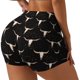 thumbnail image 1 of Fotbe Western Cowboy Shorts Sin Costuras – Shorts Deportivos de Cintura Alta para Mujer, Elásticos para Gimnasio, Yoga, Running o Ciclismo-Large, 1 of 8