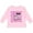 AD-Pink, variant on Inktastic 100 Days of School Stars in Pink Boys or Girls Long Sleeve Toddler T-Shirt