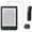 Clear Case, variant on Kobo Clara BW eReader with Misty Green SleepCover & Black Remote Bundle
