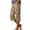 Khaki, variant on Audhol Womens Capris for Summer Women's Cargo Capris Cropped Pants Elastic Waist Hiking Pants 2026 Summer Casual Pants with Pockets Womens Pants Casual Black L