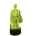 thumbnail image 3 of Luz nocturna LED 3D Kobe Bryant que cambia de color para niños, 3 of 3