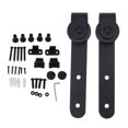 thumbnail image 2 of Barn Door Hardware Kit, Quiet Mini Barn Door Hardware Kit  For Living Room For Study, 2 of 8