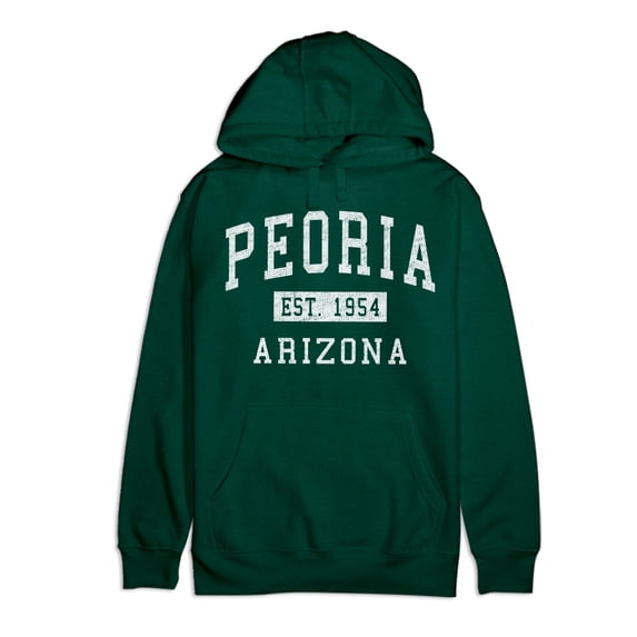 Peoria Arizona Classic Established Premium Cotton Hoodie