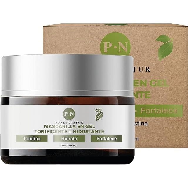 Mascarilla en gel facial hidratante Pureza Natur Colágeno y elastina 50g