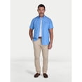 thumbnail image 3 of Raging Bull Chemise Classique en Lin à Manches Courtes pour Hommes, 3 of 4