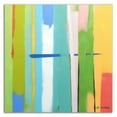 thumbnail image 3 of 14" x 14" Urban Summer 2 by Gill Miller - Wall Art Print on Canvas Fabric White, 3 of 3