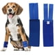 thumbnail image 5 of BRILLAR 2 unids/set azul poliéster algodón mascota muñequera protector de rodilla lesión quirúrgica pierna delantera cuidado de rehabilitación para perros azul pierna delantera L (2 unids/se, 5 of 5