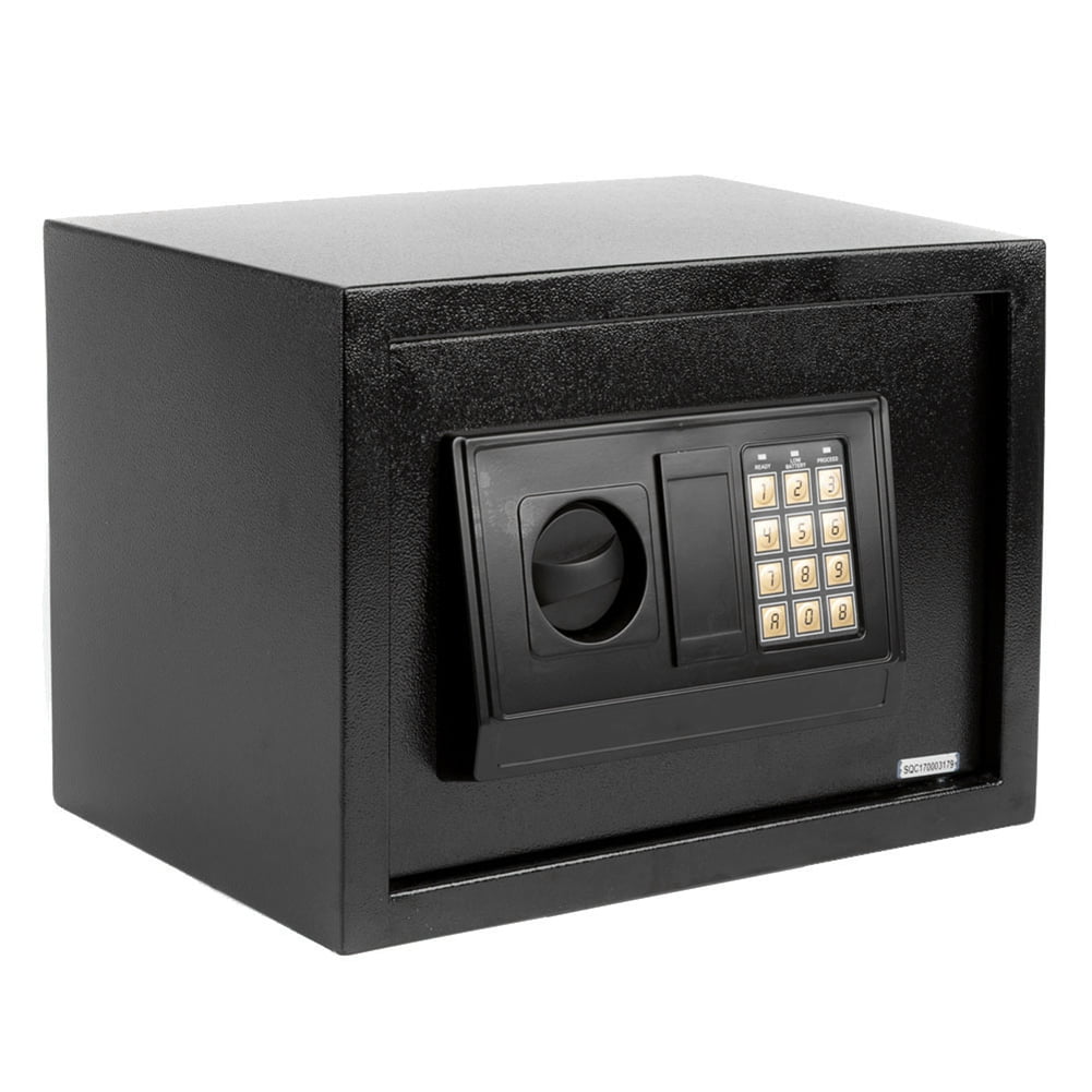 Mgaxyff E25EA Small Size Electronic Digital Steel Safe Strongbox Black