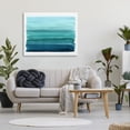 thumbnail image 3 of Stupell Industries Modern Turquoise Gradient Shape Canvas Art, 48 x 36, by Allie Corbin, 3 of 7