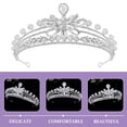 thumbnail image 3 of unbranded Crown Plateada Con De Y Ideal Para Y Eventos Formales, 3 of 8