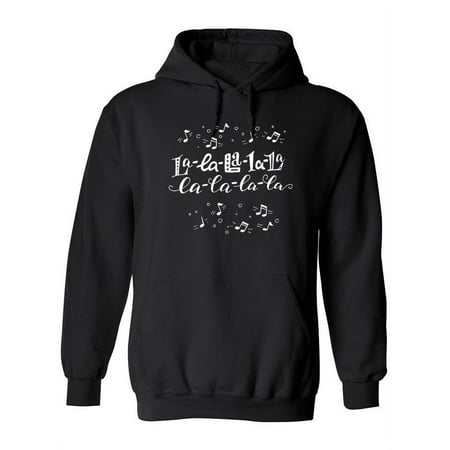 La-la-la Hoodie Women -Image by Shutterstock, Female Large