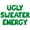 Green, variant on Cursive Script Letter Balloons - UGLY SWEATER ENERGY 16" Inch Alphabet Letters Foil Mylar Balloon Christmas Party Banner (Rose Gold)