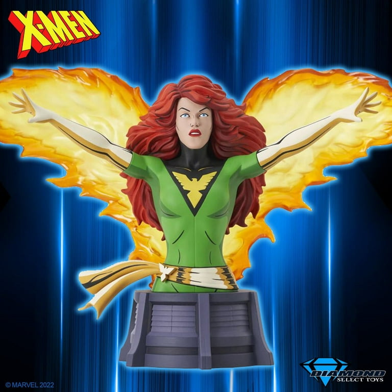 Marvel X-Men Animated Phoenix Mini-Bust Toy Collectible, Limited
