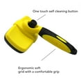 Pet Slicker Brush Comb Self Cleaning Buttons Remove Floating Hair