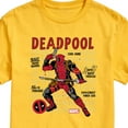 thumbnail image 3 of Marvel Deadpool - Blueprint - Men's Short Sleeve Graphic T-Shirt, 3 of 5