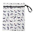thumbnail image 1 of Bolsa de Cremallera Reutilizable Baoblaze Estilo Resistente al Agua 41x31cm Blanco, 1 of 5