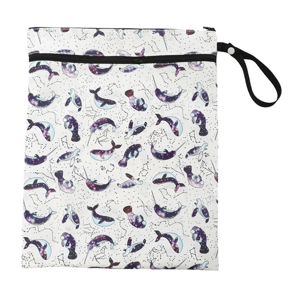 Bolsa Pañales Impermeable Organizador Pañales Bebe Bolsas Pañales / Bolsas Blanco