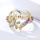 thumbnail image 4 of Anillos para mujer, regalos para el Día de la Madre, boda, compromiso, circonita, diamante, elegante, regalo de boda, anillo de compromiso, 4 of 5