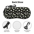 thumbnail image 4 of Picia Daisies Flowers Print Sunglasses Case, Eyeglasses Case Protector Large Glasses Case, Key Lock Case Protective Glasses Holder Eyeglasses Cases, 4 of 8