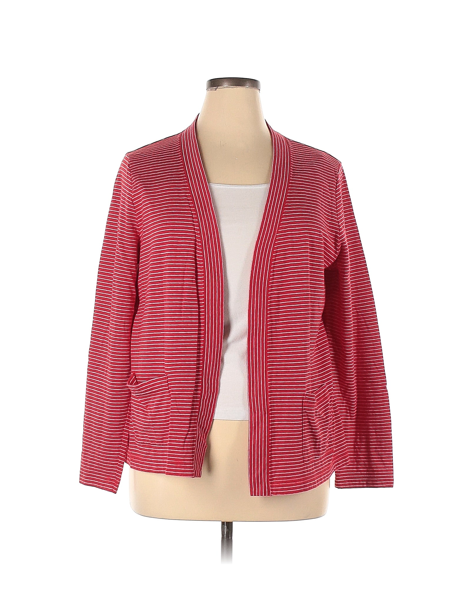 studio works open front cardigan