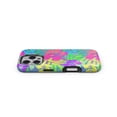 thumbnail image 4 of DesignSkinz Scratch-Resistant Hard Slim Case Compatible with iPhone SE Gen 2/3 (Compatible with MagSafe) - Tropical Fluorescent v1, 4 of 9