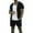 Black, variant on Men's 2 Pieces Outfits Summer Beach Set Hollow out Mesh Knited Cardigan See Through Short Sleeve Shirts and Shorts Sets White