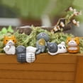 thumbnail image 2 of 6pcs Miniature Home Fairy Garden Cats, Micro Kitty Landscape Ornament Decorations Cute Lucky Cat Figures for Crafts Home Decor, 2 of 6