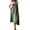 Green, variant on Women's Ruched Cami Maxi Dress with Pockets Full Length Plus Size Polyester % fabric for Everyday Comfort and Style