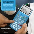 thumbnail image 2 of Calculadora científica Nadex con funciones gráficas de color azul, 2 of 9