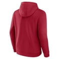 thumbnail image 3 of Men's Fanatics Scarlet San Francisco 49ers Pylon Outline Pullover Hoodie, 3 of 3