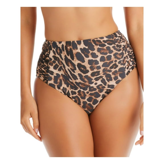 Bar III Women's Swim High Waisted Bikini Bathing Suit Bottoms Swimsuit New