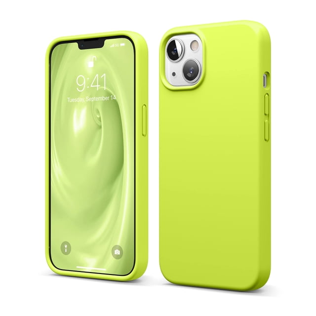 Funda de teléfono Elago compatible con iPhone 13 de silicona líquida