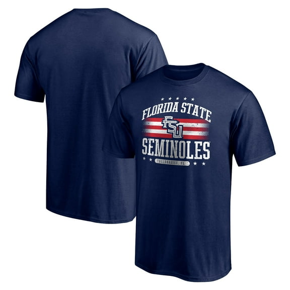 Men's Navy Florida State Seminoles Americana T-Shirt