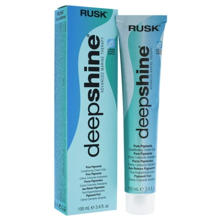 Rusk Deepshine Pure Pigments Cream Color - 7.11AA Intense Medium Ash Blonde - 3.4 oz Hair